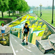Illustration for article titled This is the largest and longest 3D street painting in the world
